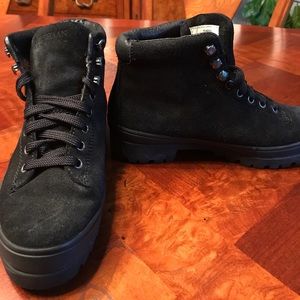 Cole Haan Black Hiking Boots
