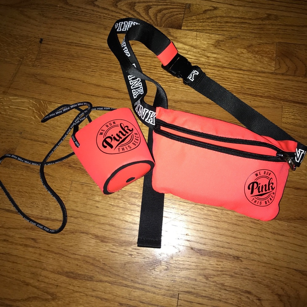 PINK Fanny pack/cookzie set