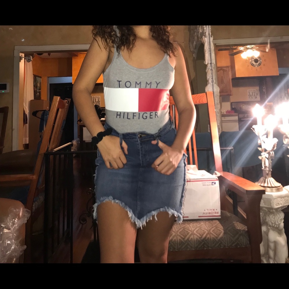 Open back Tommy Hilfiger bodysuit
