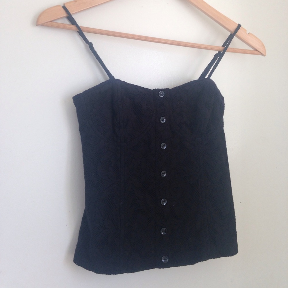 Lace tank top