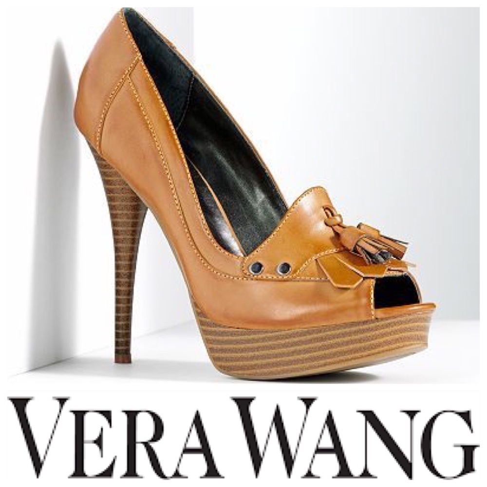 Vera Wang Tassel Heels