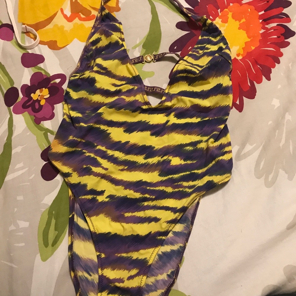 Versace One piece bathing suit