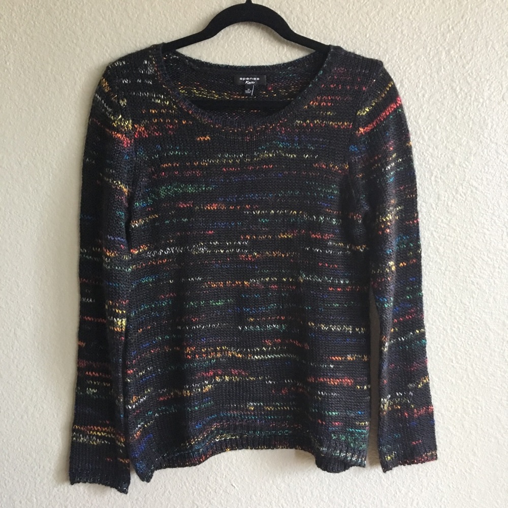 Colorful Knit Sweater Spence Knits