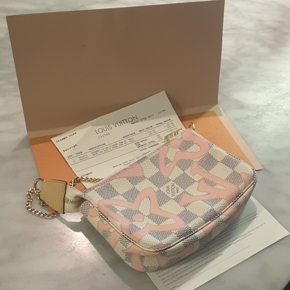 Sold!!!!Louis Vuitton Tahitienne mini pouchette - Picture 6 of 8