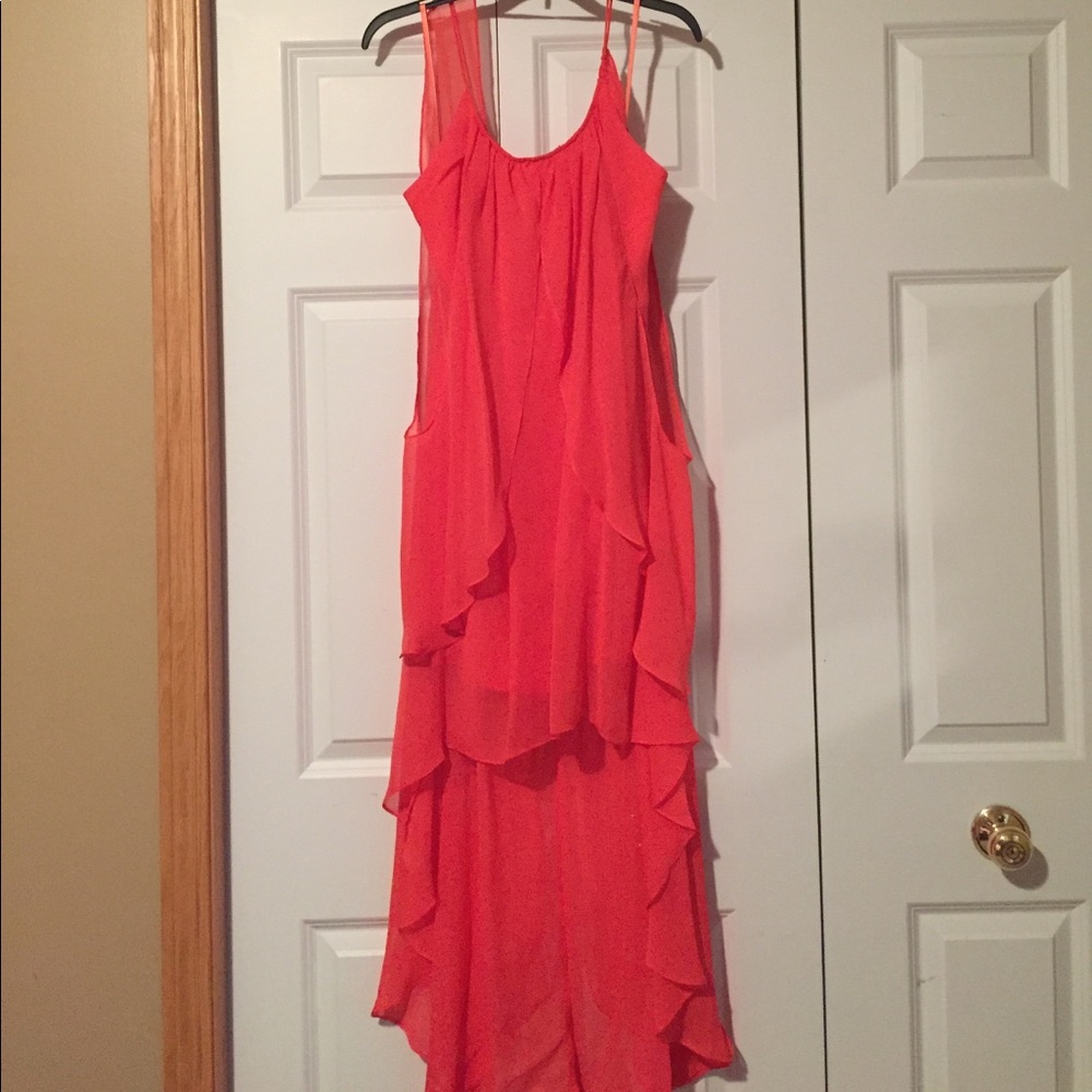 Adrianna Papell Hailey dress pinkish/red new 4