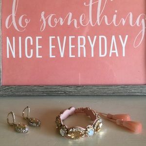 Chloe & Isabel Bracelet & Earrings Set