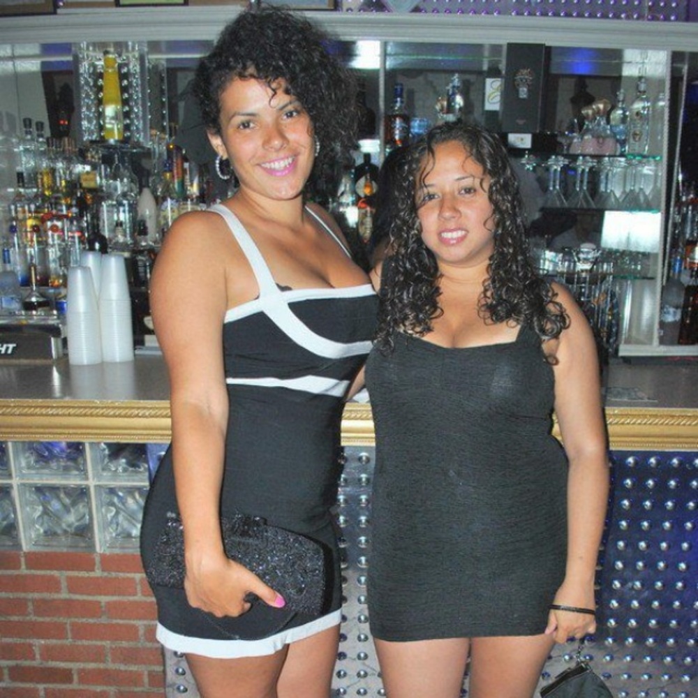 Black & White Bodycon Bebe Dress