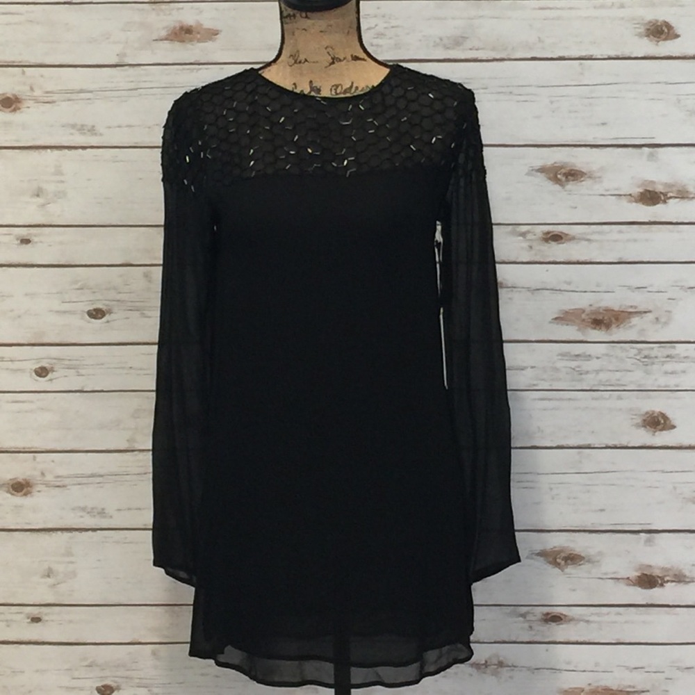 NWT MLV Dress with Sequin Inset