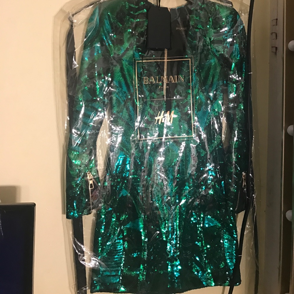 Balmain H&M dress