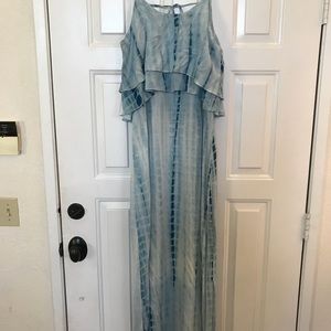 Large tie dye Maxi dress