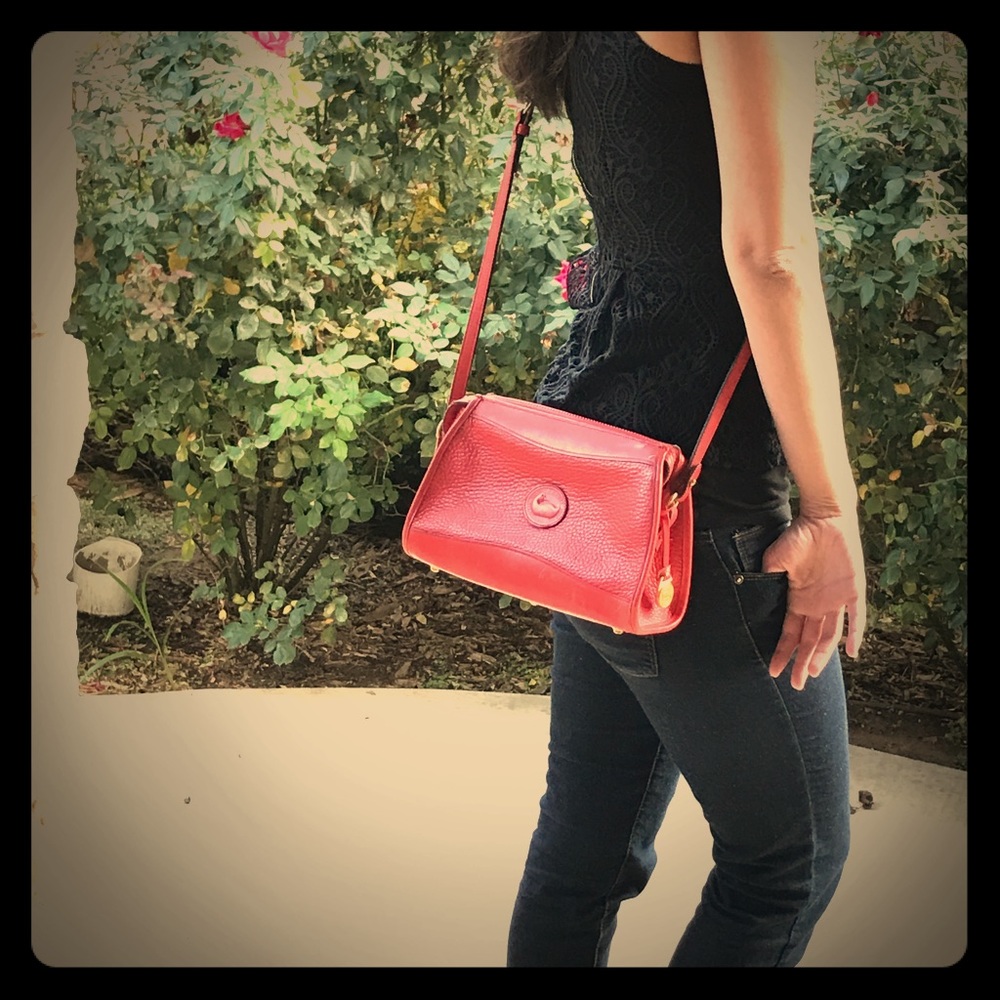 Red Dooney & Bourke Crossbody Purse