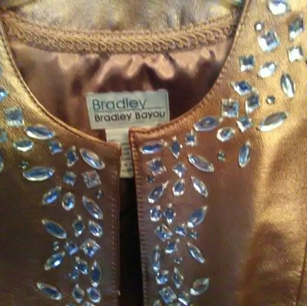 Closet CLEAR OUT short leather jacket - Picture 3 of 5