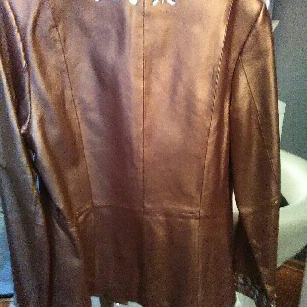 Closet CLEAR OUT short leather jacket - Picture 5 of 5