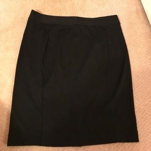 NWOT Loft Black Pencil Skirt