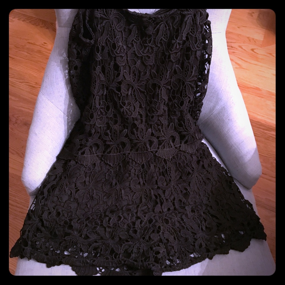 Lace romper