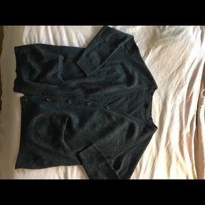 Grey fleece Cardigan