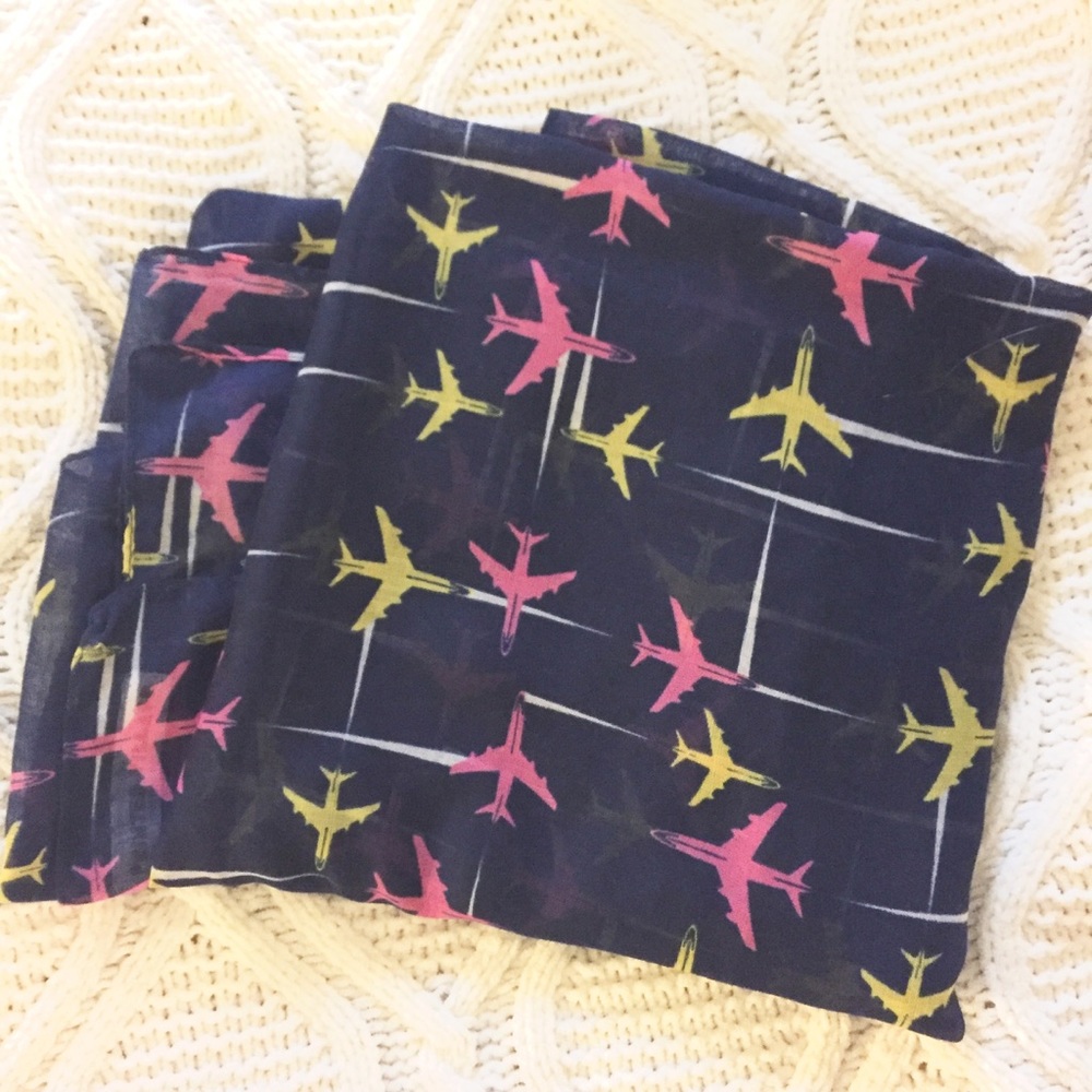Printed Village / jet set scarf