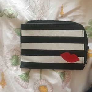 Small Striped Wallet