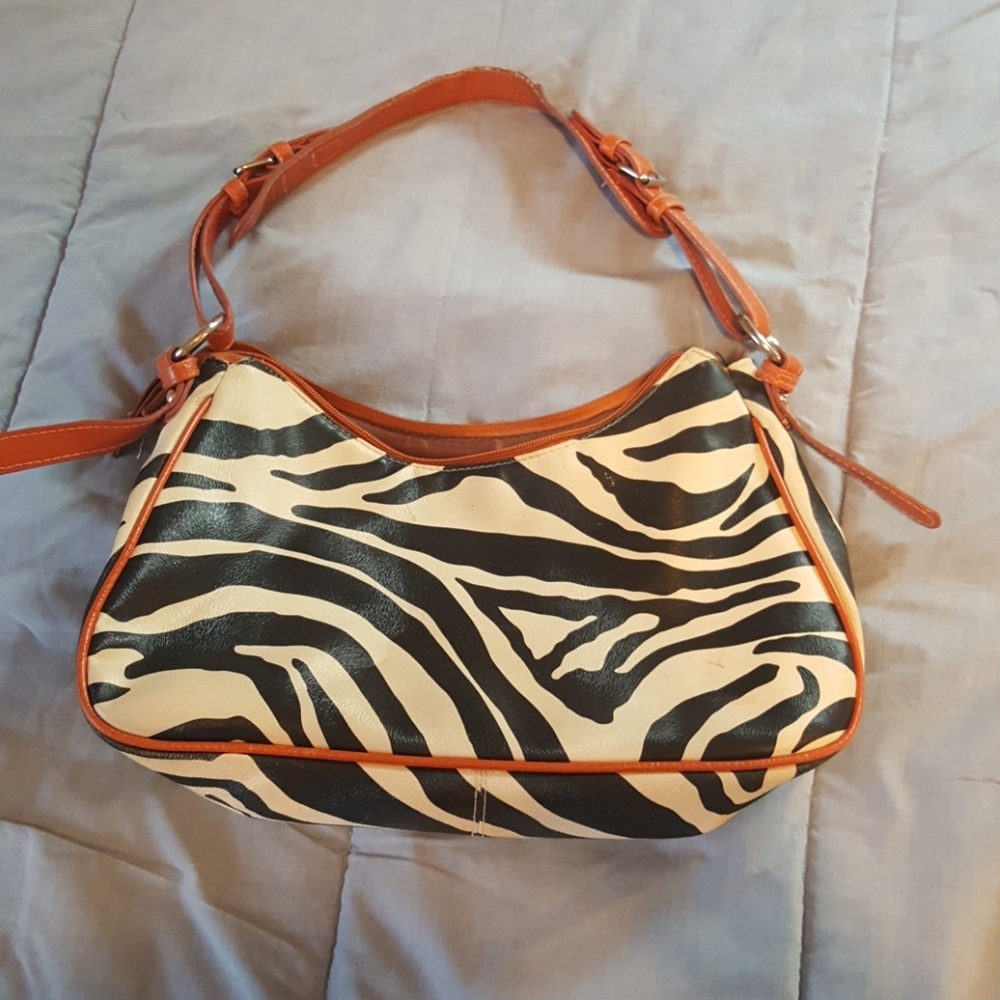 Zebra shoulder bag