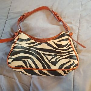 Zebra shoulder bag