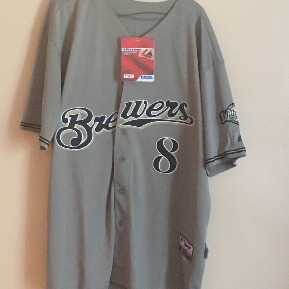 Authentic Ryan Bruan jersey men's XL