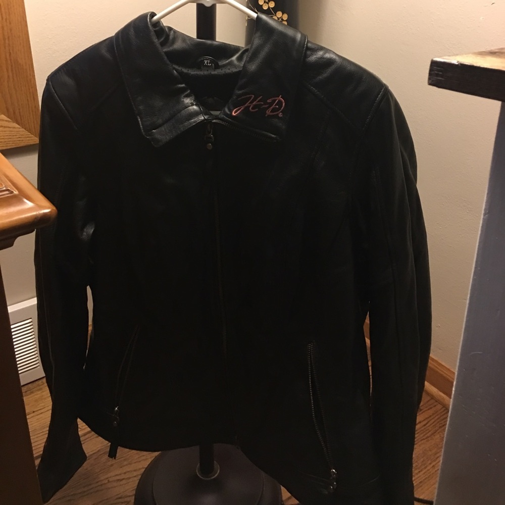 Women Harley Davidson XL jacket.