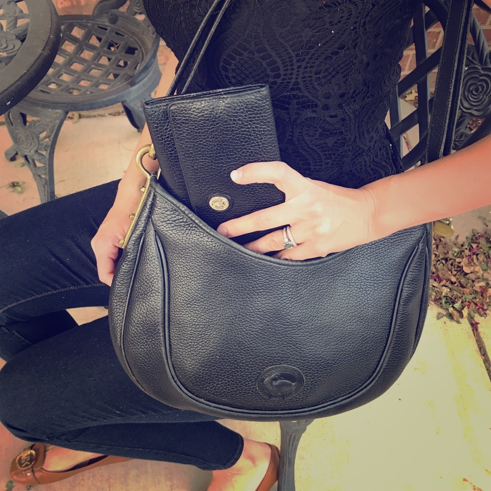 Black Dooney & Bourke Purse and black wallet