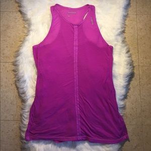 Pink Reebok Sheer Workout Tank