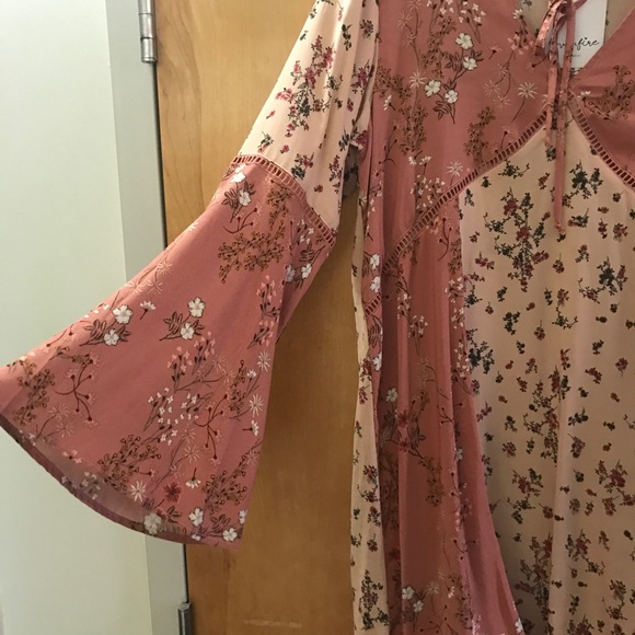 Floral peasant dress - Picture 2 of 3