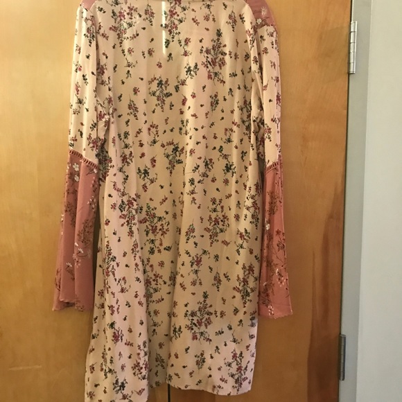 Floral peasant dress - Picture 3 of 3