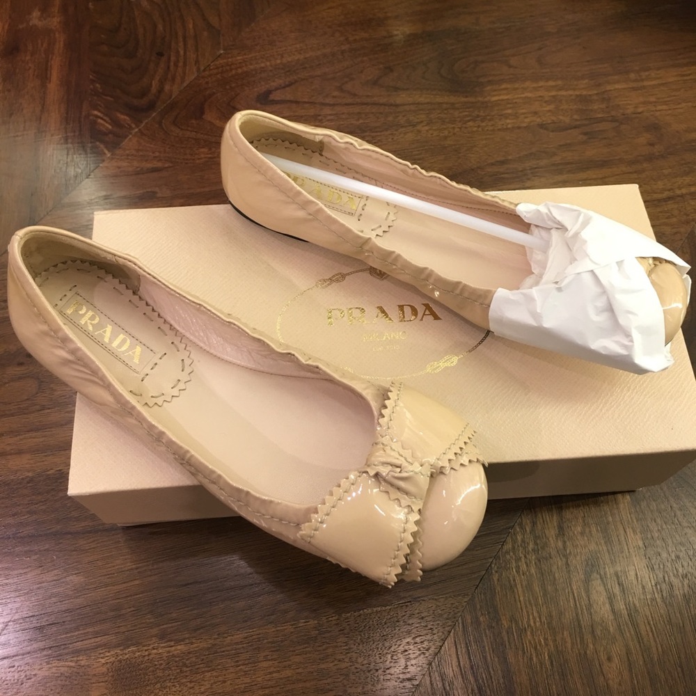 Prada New(never been worn) Ballerina Flats