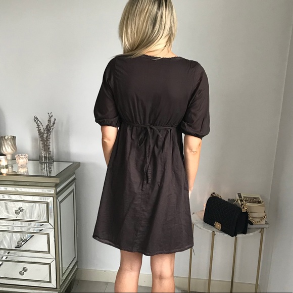 Cute Brown Dress - Picture 4 of 4