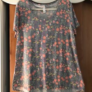 Lularoe Classic T Floral XL