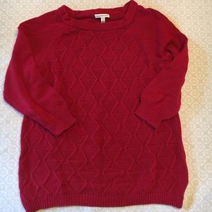 Red Knitted Sweater