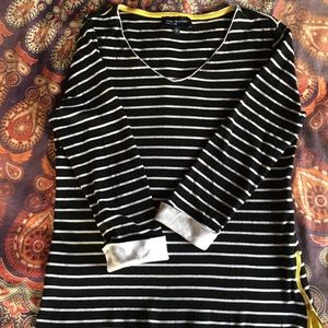 Jones New York casual striped shirt.