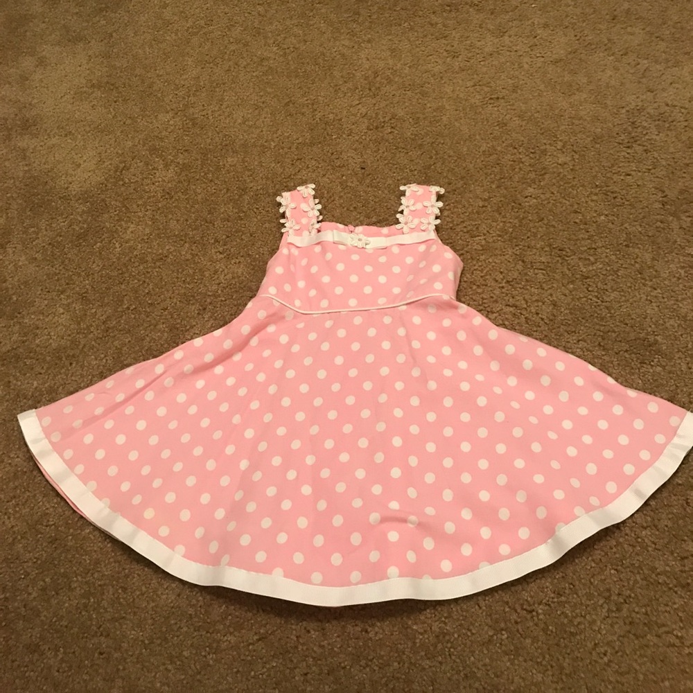 Polka Dot Pink Dress