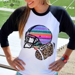 Football Frenzy raglan