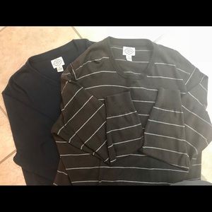 Set of 2. St. John’s bay men’s sweater