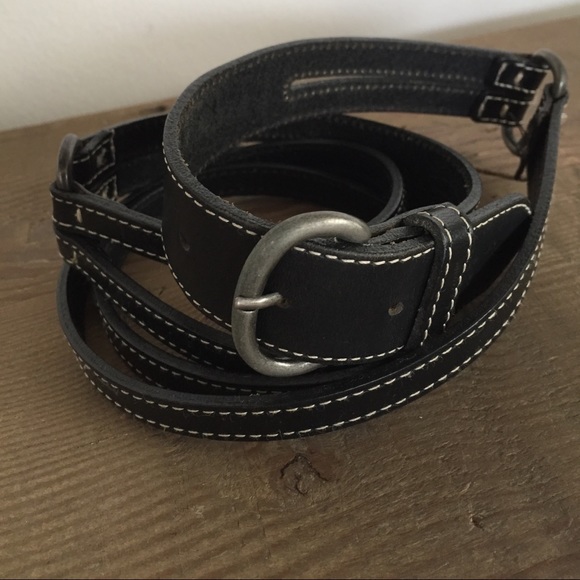 Talbots genuine black leather - Picture 1 of 2