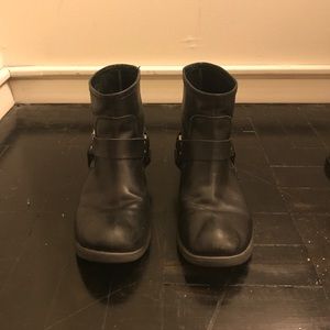 Lucky brand motto booties