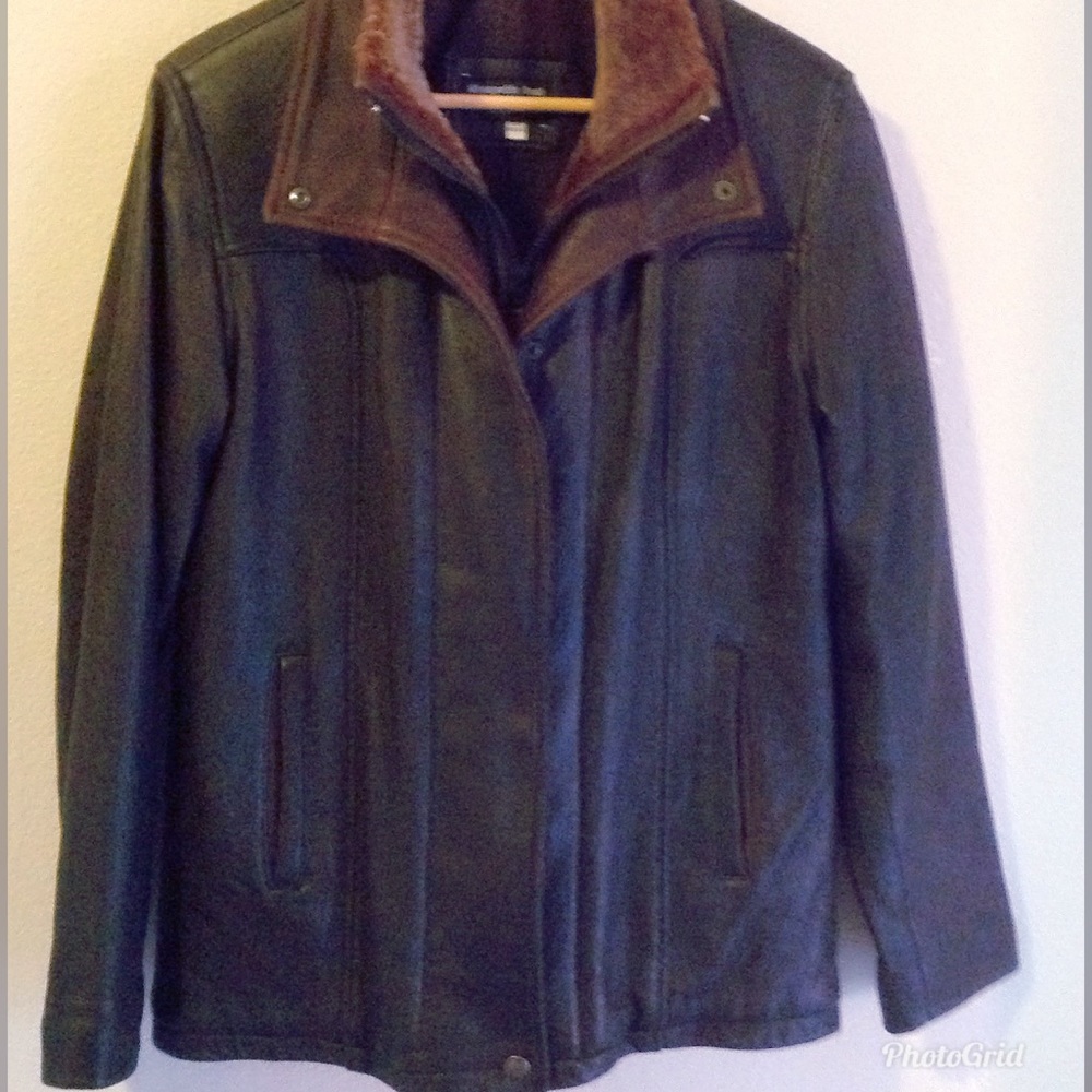 SALE!  Sheepskin Coat Factory Distressed Bomber