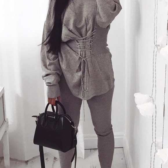Zara Sweaters - 🆕Long Sleeve Sweater With Cords At Waist