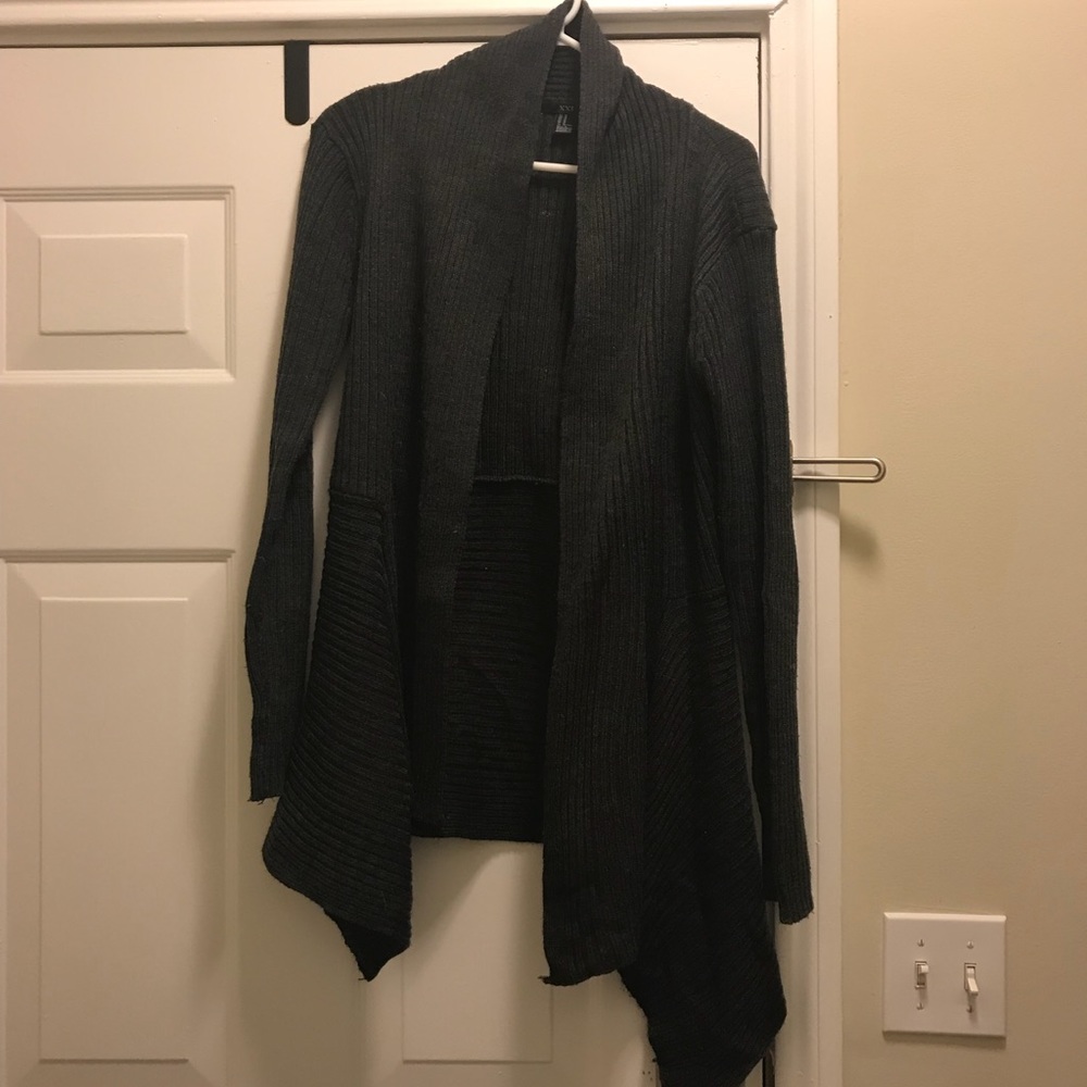 Dark gray Cardigan sweater