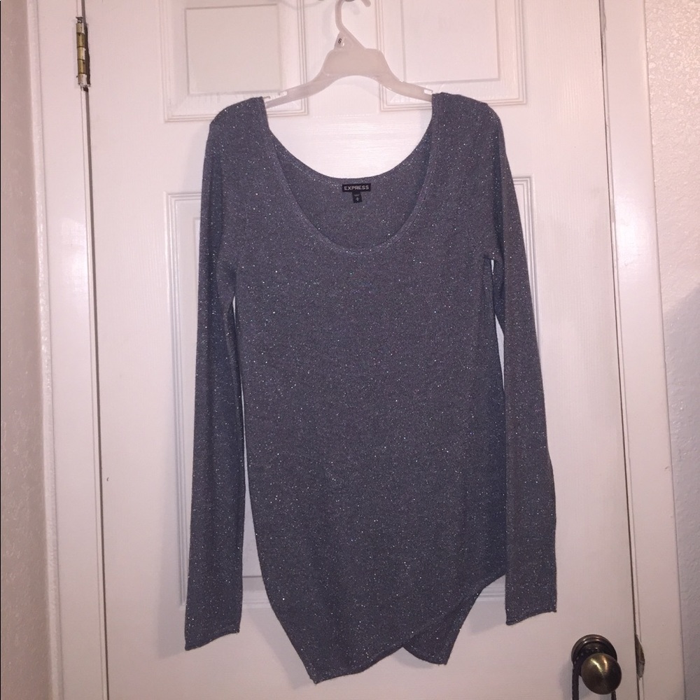 Worn once.. Asymmetrical sweater