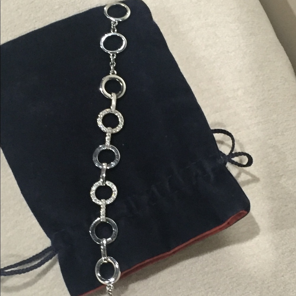 Swarovski Crystal Pave Circle Bracelet