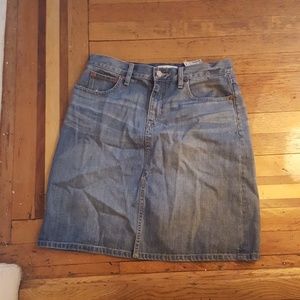 Nwt Madewell denim skirt