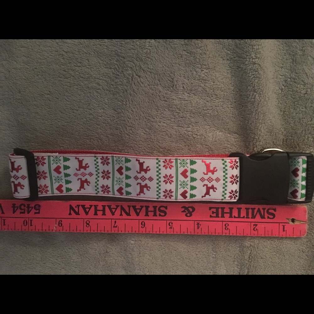 Christmas Dog Collar 1.5"