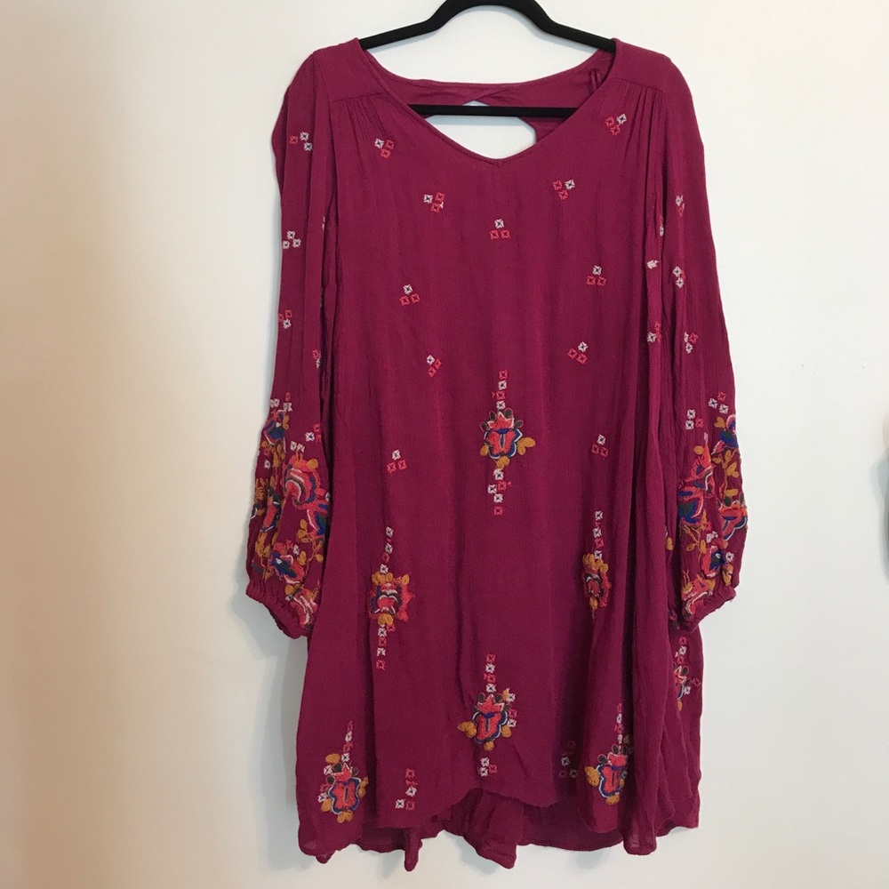 Free people plum dress