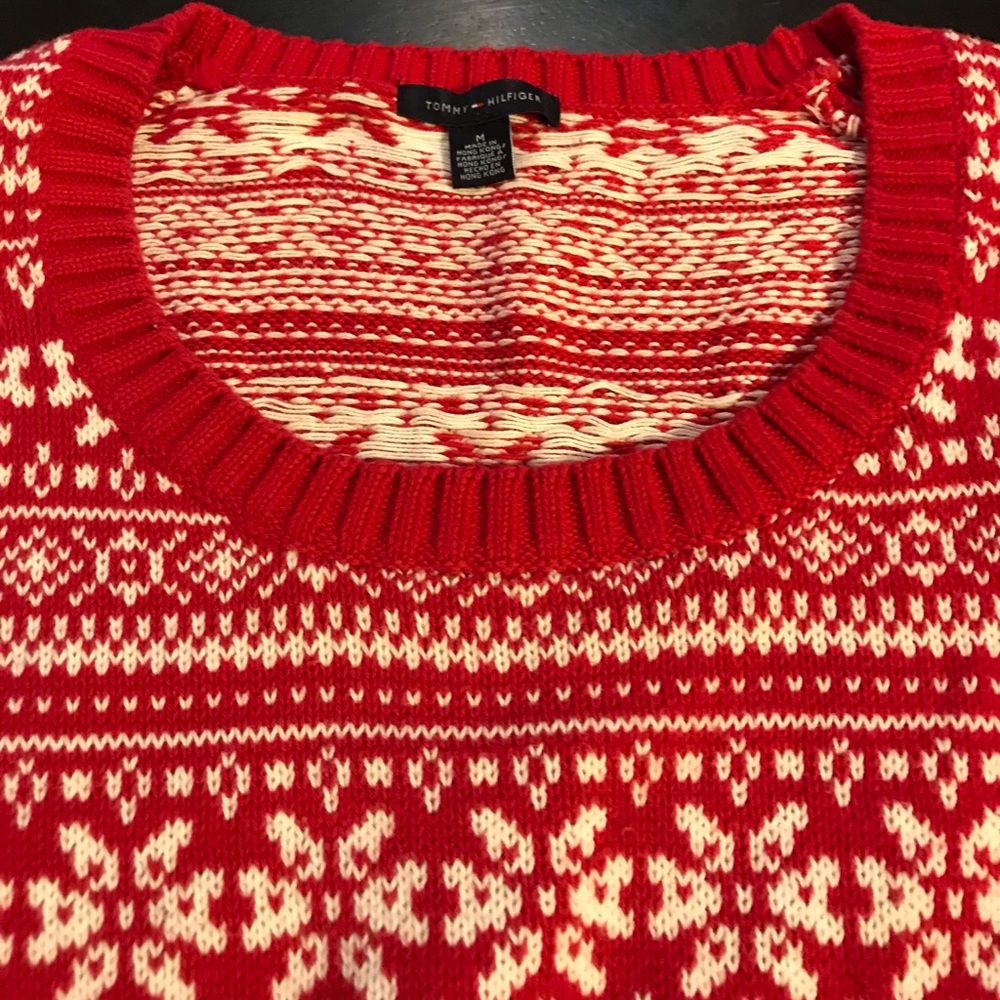 Tommy Hilfiger Red Cable Medium Classic Design