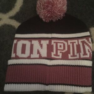 Victoria secret pink nation beanie